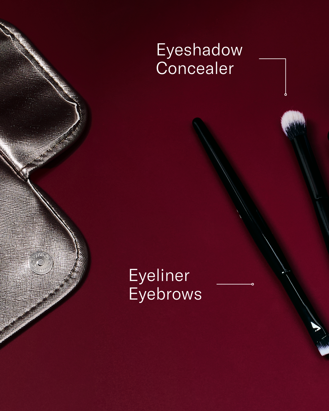 Set mini brushes | Travel size – Mii Cosmetics