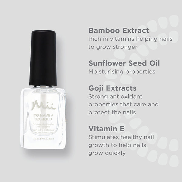 To Have + To Hold Base Coat for Normal Nails