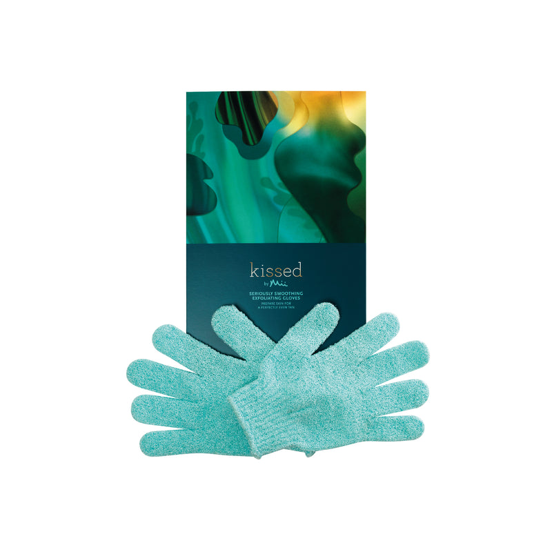 Kissed by Mii Seriously Smoothing Exfoliating Gloves