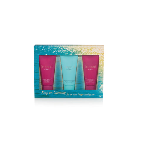 Get Your Glow On Homecare Kit (Scrub + Lotion + Tanning)